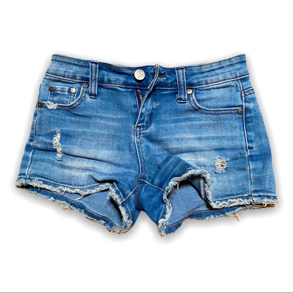 Sexy blue shorts
